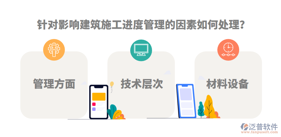 針對(duì)影響建筑施工進(jìn)度管理的因素如何處理？.png