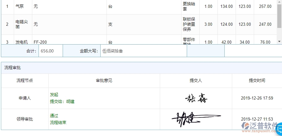泛普設(shè)備安裝工程項目管理系統(tǒng)在設(shè)備維保查詢中的亮點