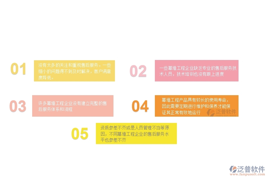 　一、幕墻工程企業(yè)在售后運維管理中存在的問題