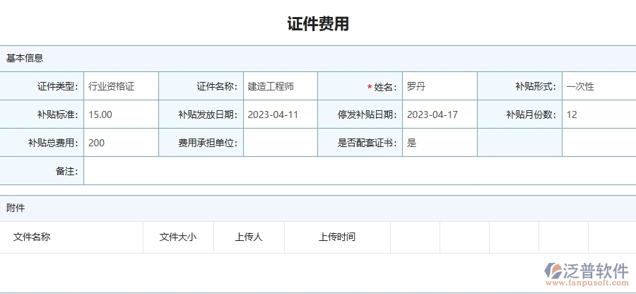 三、泛普軟件-幕墻工程企業(yè)管理系統(tǒng)中證件費(fèi)用列表的優(yōu)點(diǎn)與缺點(diǎn)