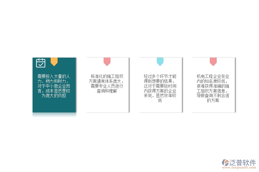 　一、中小微機(jī)電工程企業(yè)對(duì)施工組織方案查詢管理的苦惱