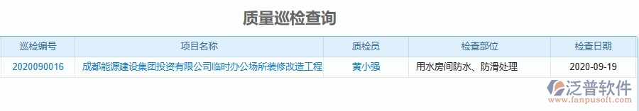 三、泛普軟件-機電工程企業(yè)在質(zhì)量巡檢中的技術(shù)優(yōu)勢