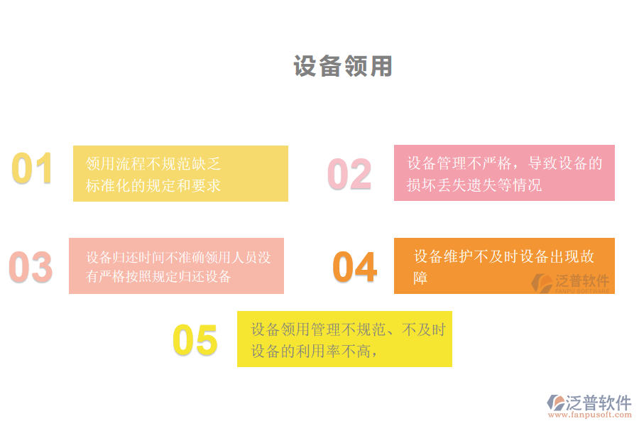 在市政企業(yè)設(shè)備領(lǐng)用管理過(guò)程中可能存在的問(wèn)題有哪些
