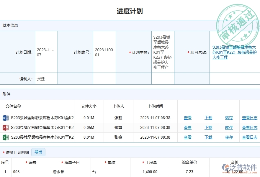 三、路橋工程企業(yè)使用泛普軟件-工程產(chǎn)值進(jìn)度計劃管理軟件的好處是什么