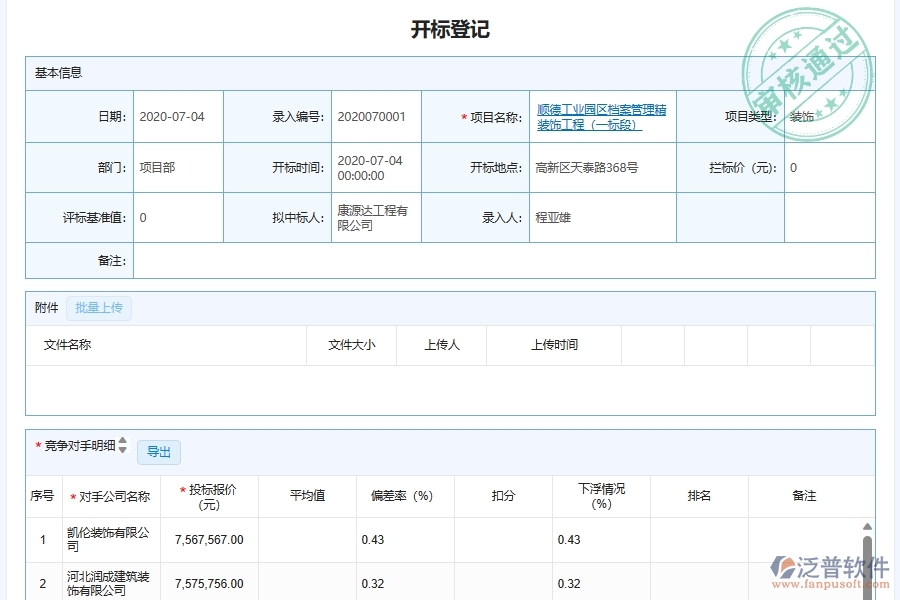 泛普軟件-幕墻工程企業(yè)行業(yè)競爭對手分析系統(tǒng)的框架設(shè)計(jì)思路