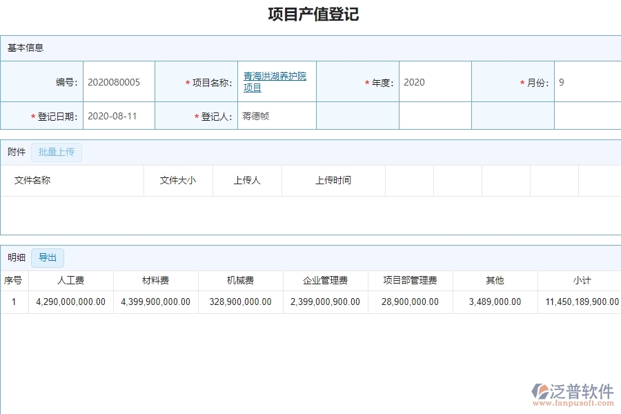 三、泛普軟件-弱電工程項(xiàng)目產(chǎn)值列表管理對企業(yè)經(jīng)營的價值