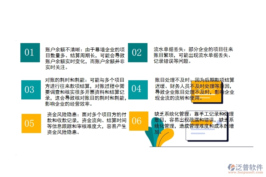 多數幕墻企業(yè)在賬戶初期查詢中存在的問題