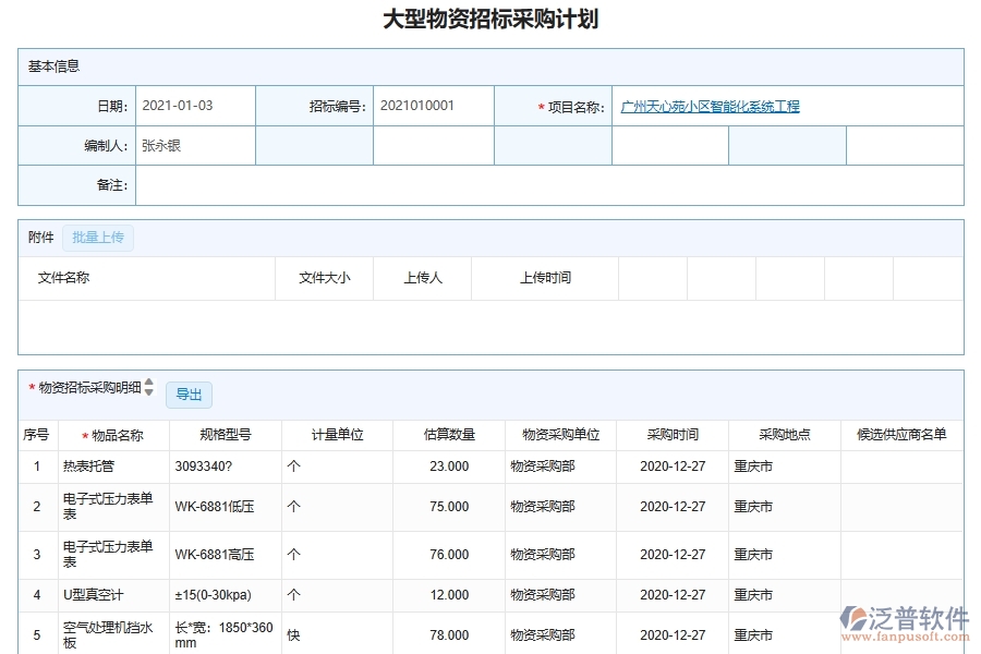 幕墻工程企業(yè)物資采購(gòu)管理信息管理軟件的框架設(shè)計(jì)思路