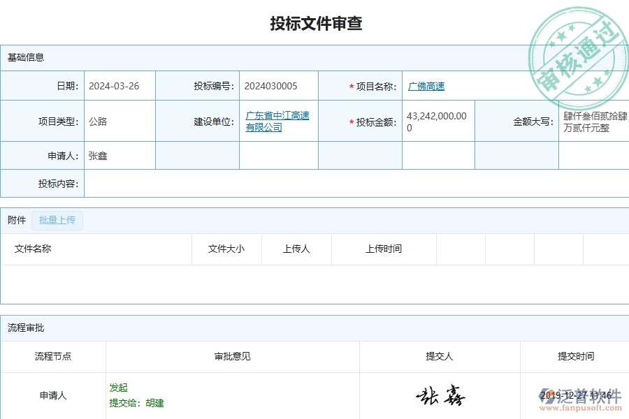三、泛普軟件-公路工程管理系統(tǒng)中投標(biāo)文件審查列表的幾個(gè)優(yōu)勢(shì)是什么