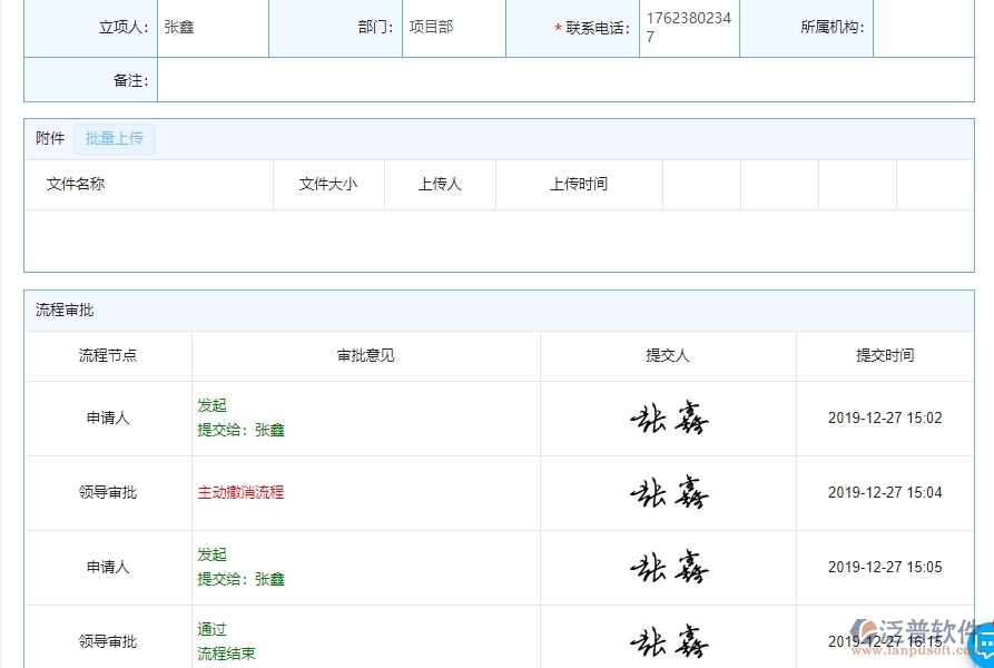 四、泛普軟件-園林工程系統(tǒng)中立項信息管理的競爭優(yōu)勢