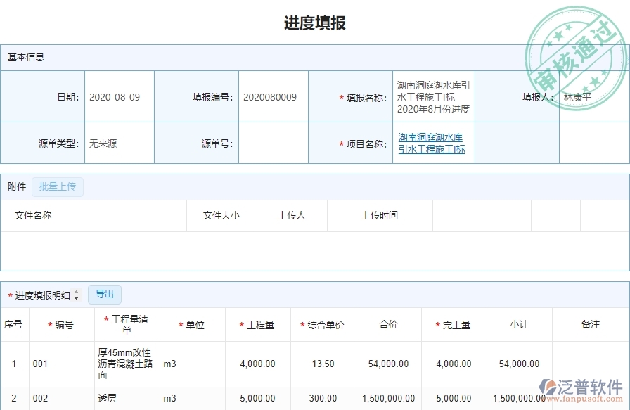 二、泛普軟件-弱電工程企業(yè)系統(tǒng)中進(jìn)度填報管理的價值