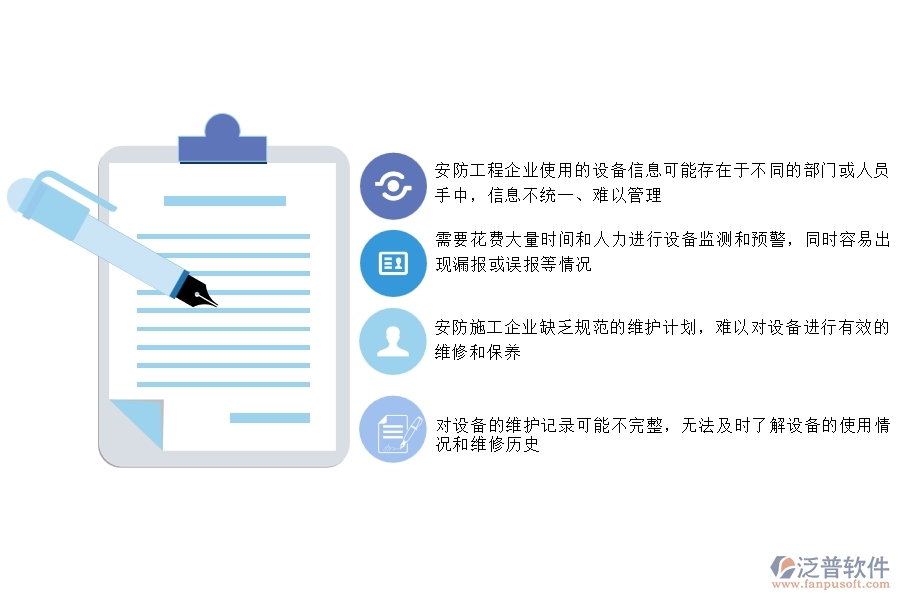 一、沒(méi)有使用系統(tǒng)之前，安防工程企業(yè)在設(shè)備報(bào)表的時(shí)會(huì)遇到哪些問(wèn)題