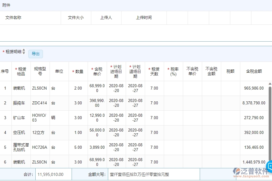 四、泛普軟件-安防工程系統(tǒng)在租賃合同管理中的應(yīng)用場景