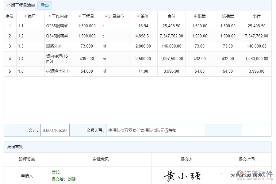 四、使用泛普軟件-安防工程進度款申報管理系統(tǒng)的好處