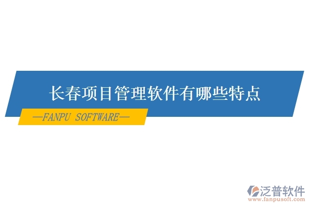 長春項目管理軟件有哪些特點(diǎn)