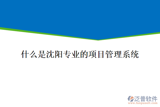 什么是沈陽專業(yè)的項目管理系統(tǒng)