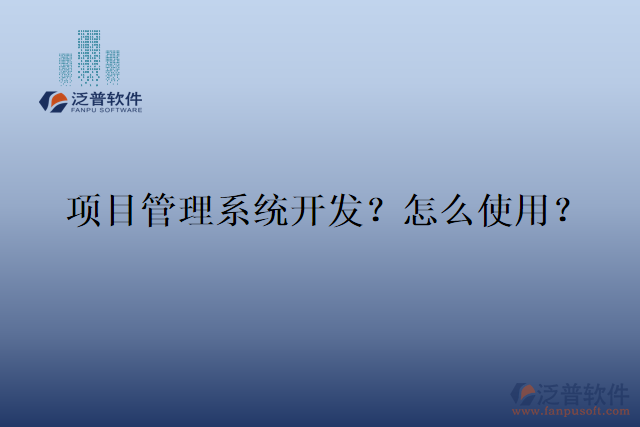 項目管理系統(tǒng)開發(fā)？怎么使用？