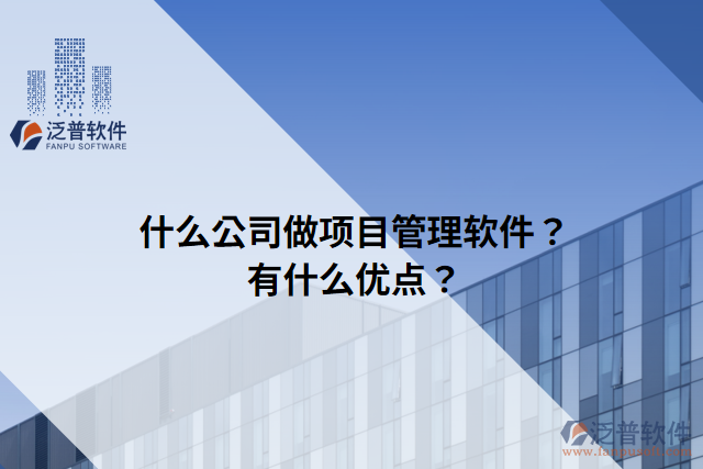 什么公司做項目管理軟件？有什么優(yōu)點？