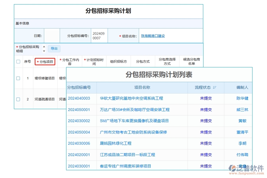 工程項目招標管理系統(tǒng)智能引領未來：打造高效、精準的分包項目計價管理招標采購計劃