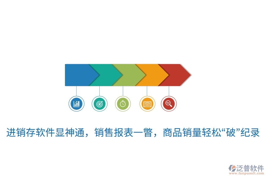 進銷存軟件顯神通，銷售報表一瞥，商品銷量輕松“破”紀錄