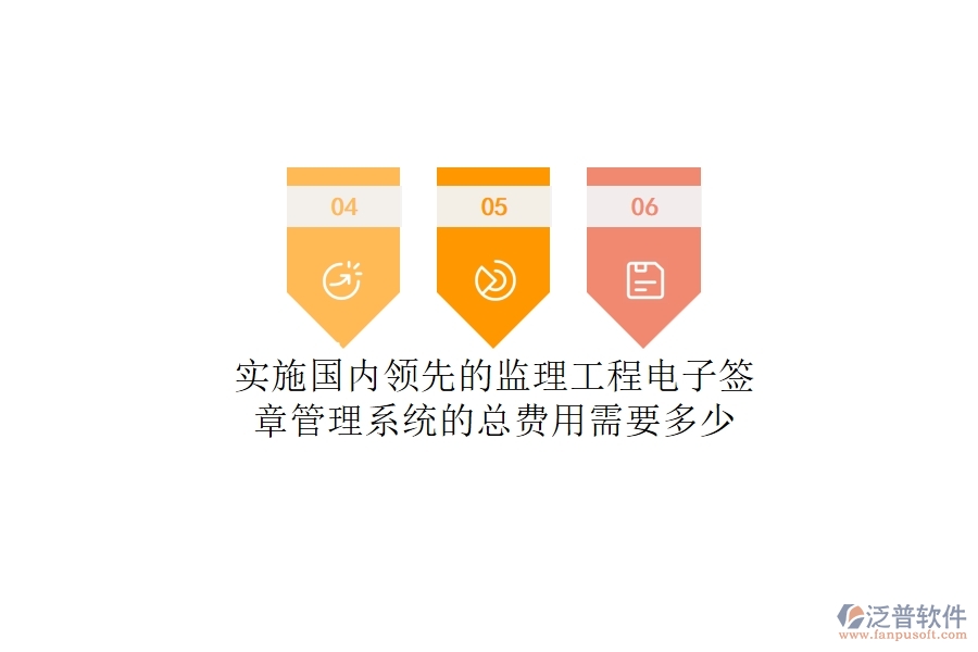 實施國內(nèi)領(lǐng)先的監(jiān)理工程電子簽章管理系統(tǒng)的總費用需要多少？