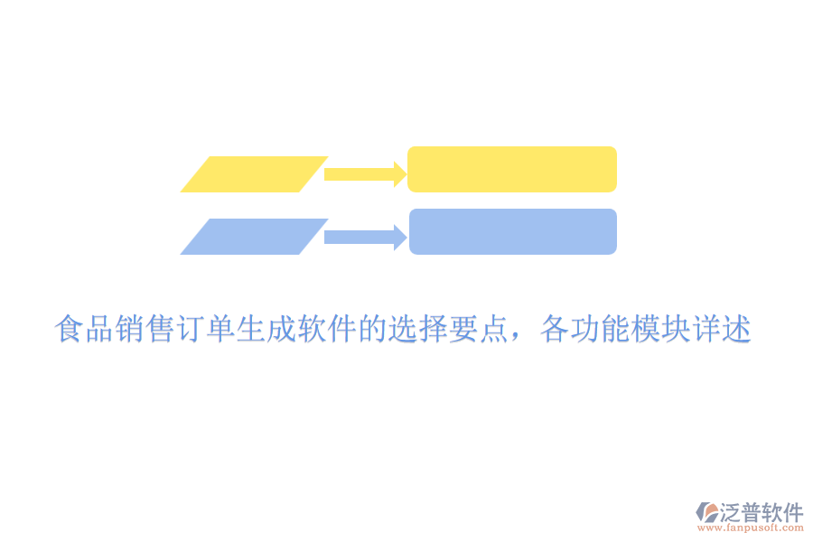 食品銷售訂單生成軟件的選擇要點(diǎn)，各功能模塊詳述