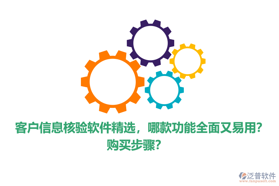 客戶信息核驗軟件精選，哪款功能全面又易用？購買步驟？