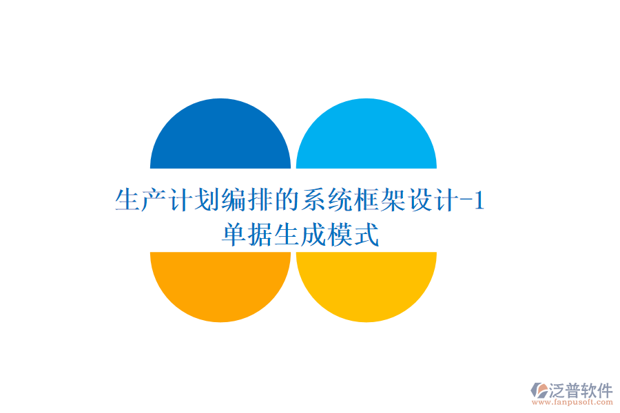 生產(chǎn)計劃編排的系統(tǒng)框架設計-1（單據(jù)生成模式）