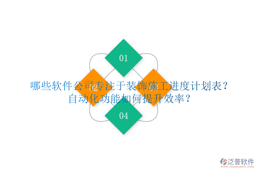 哪些軟件公司專注于裝飾施工進度計劃表？自動化功能如何提升效率？