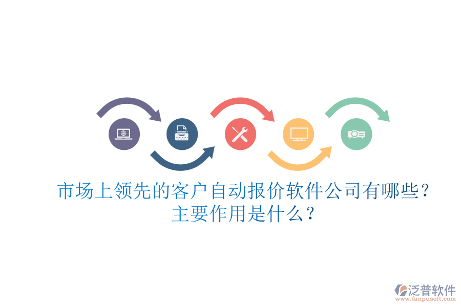 市場上領先的客戶自動報價軟件公司有哪些？主要作用是什么？