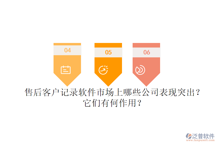 售后客戶記錄軟件市場(chǎng)上，哪些公司表現(xiàn)突出？它們有何作用？