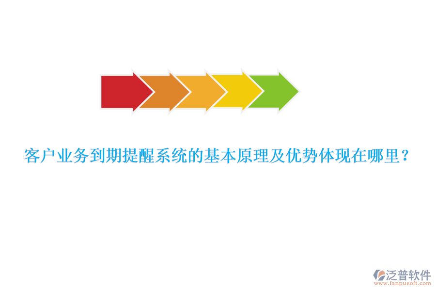 客戶業(yè)務(wù)到期提醒系統(tǒng)的基本原理及優(yōu)勢體現(xiàn)在哪里？