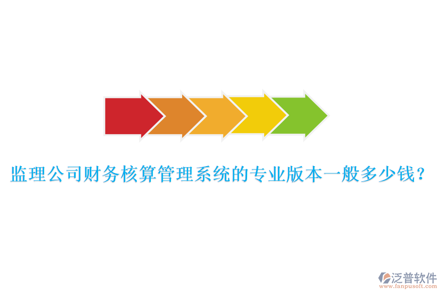 監(jiān)理公司財務(wù)核算管理系統(tǒng)的專業(yè)版本一般多少錢？
