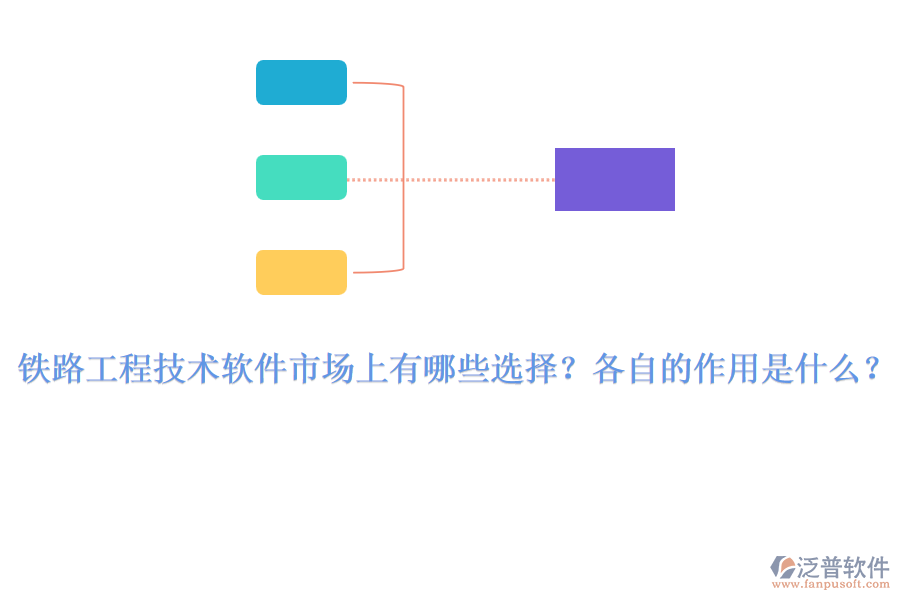 鐵路工程技術(shù)軟件市場(chǎng)上有哪些選擇？各自的作用是什么？