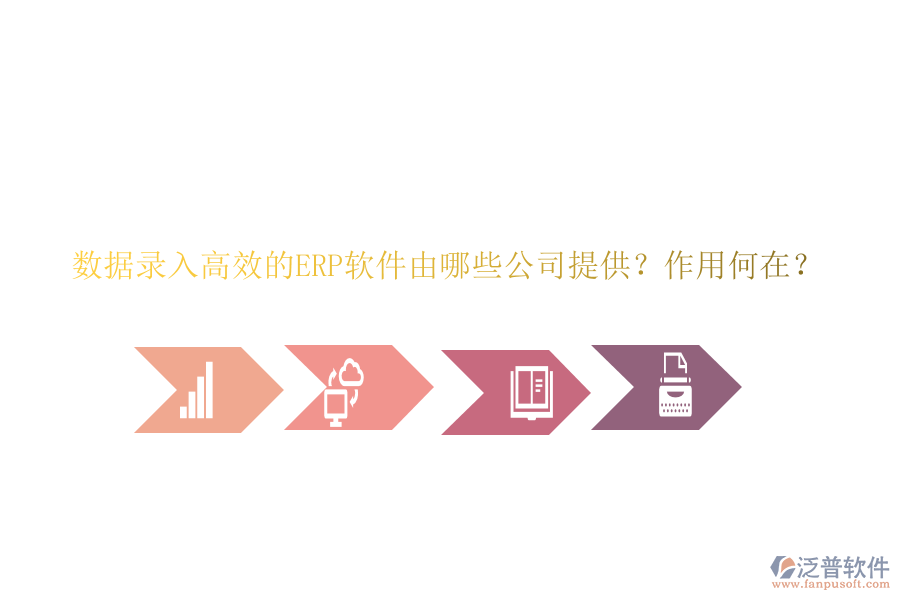 數(shù)據(jù)錄入高效的ERP軟件由哪些公司提供？作用何在？