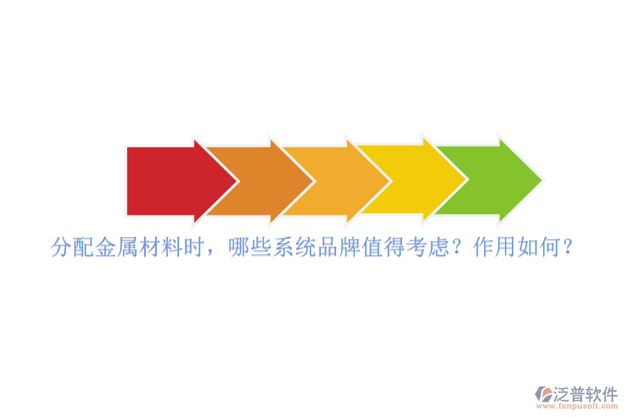 分配金屬材料時，哪些系統(tǒng)品牌值得考慮？作用如何？