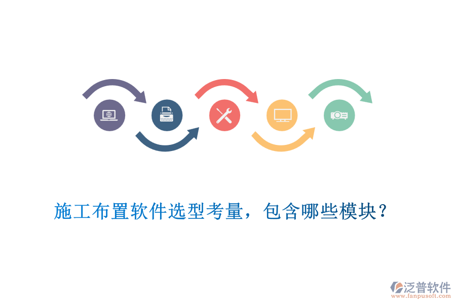 施工布置軟件選型考量，包含哪些模塊？