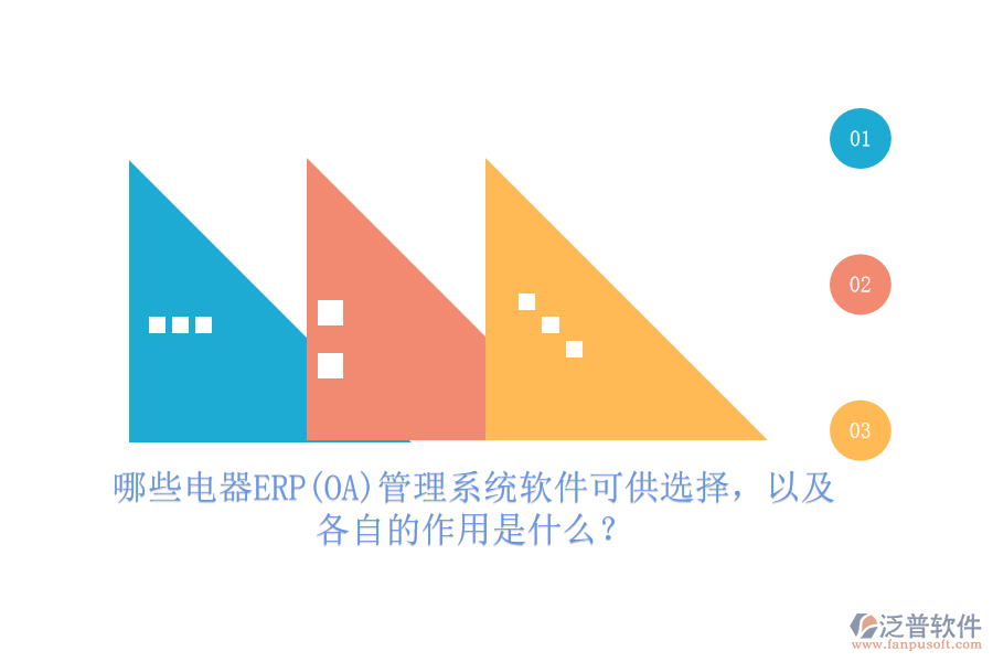 哪些電器ERP(OA)管理系統(tǒng)軟件可供選擇，以及各自的作用是什么？