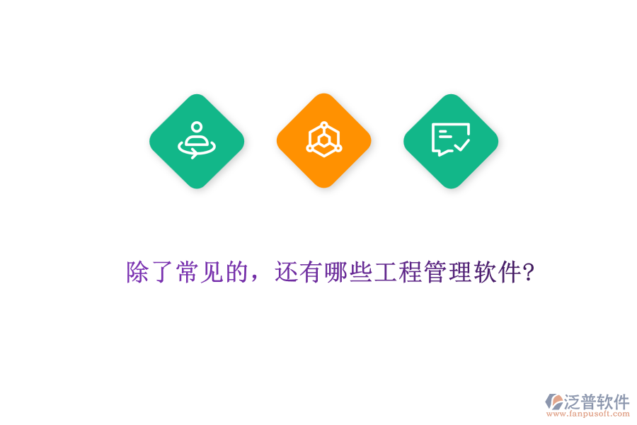 除了常見的，還有哪些工程管理軟件?