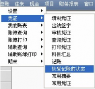 用友會計電算化軟件操作及財務(wù)報表模塊