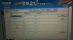 金蝶2000標(biāo)準(zhǔn)版7.0